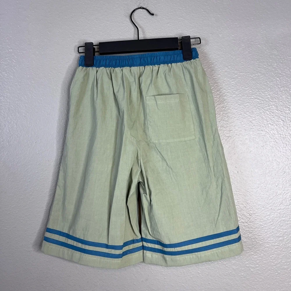 The Sunday Collective Shorts Boys 10-11 Lily Pad Board Drawstring Cotton NWT